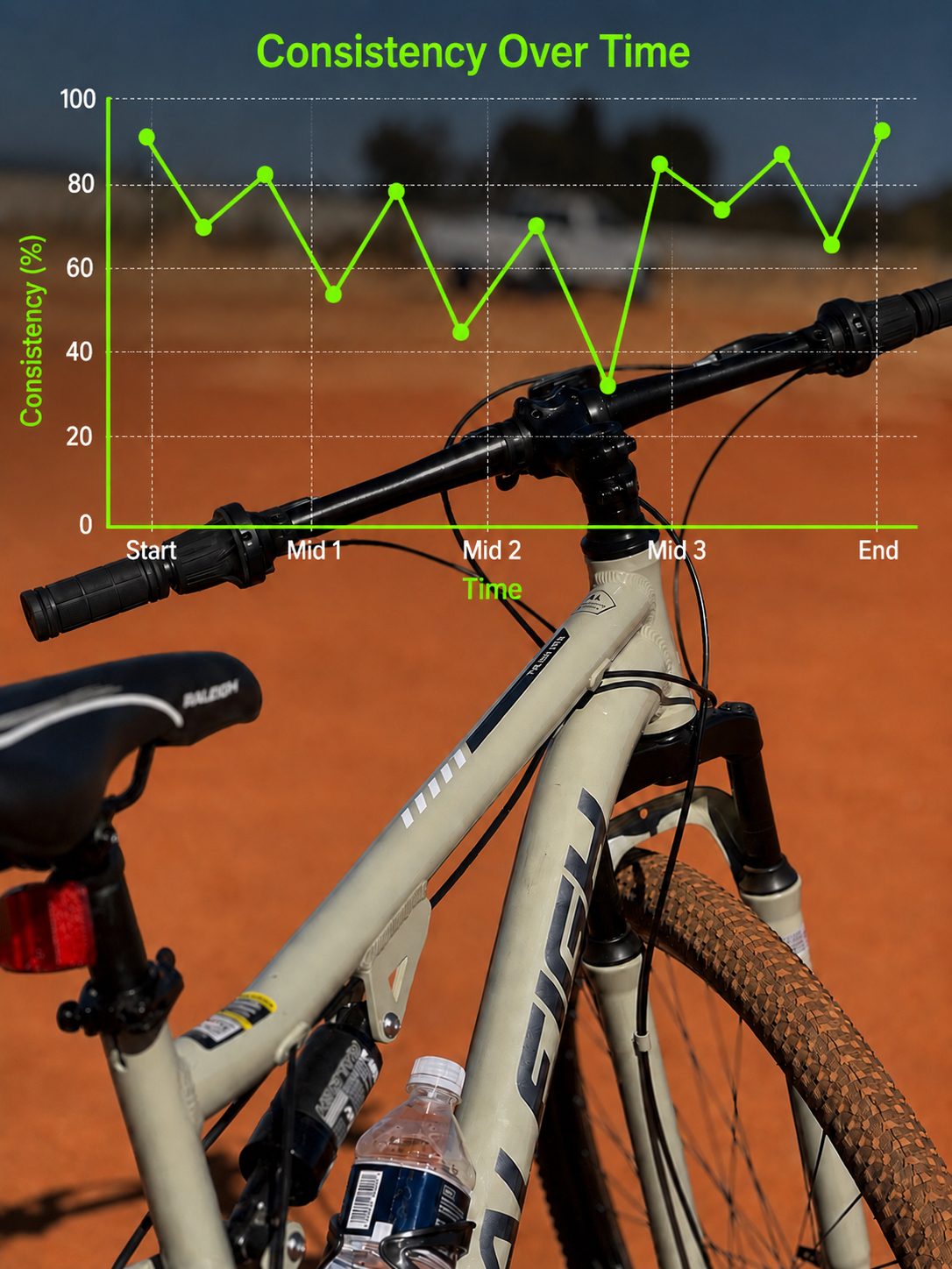 Progress Without Pressure blog post — consistency and showing up when you don’t feel like it